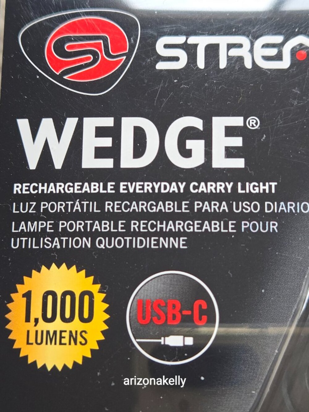 NIB Streamlight Wedge Flashlight 1000 Lumens *FIRM* - Picture 2 of 5